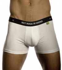 Not Made in China Low Rise Biker Boxer Brief